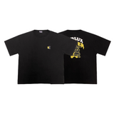 コラボレーションロゴTシャツ / PUBLUX × GRAVER - BLACK