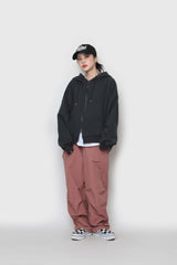 ジャンク2wayジップアップフーディ / junk two-way zip-up hoodie
