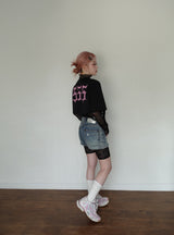レースインナーショーツ/lace inner shorts - black