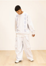 DIVISION WIDE CARGO STRING PANTS