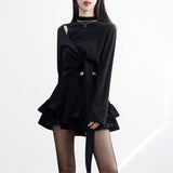 Neco Turtleneck Wrap T-shirt
