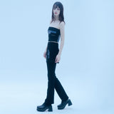 パンク＆ピストルスカートパンツ/1 1 punk & pistol skirt pants - BLACK