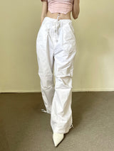 サイドピンタックパンツ/449. Side pintuck pt (bk, wh)