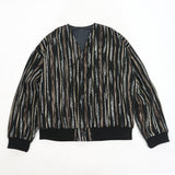 レトロパターンカーディガン / Retro Pattern Cardigan_2color