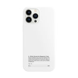 マガジンアイフォンケース/WHITE DIMANCHE MAGAZINE CASE