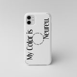 マイカラーケース / My Color Case (White Slim Hard)