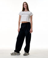 MUCENT SIGNATURE NYLON PANTS (Black, Light khaki, Pink)