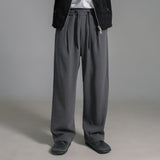 シルキーワイドバンディングスラックス/Silky wide banding slacks 2color