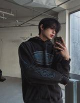 ビンテージハーレー起毛フード (2 color)