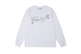 GRAPHIC PRINTING LONG SLEEVE (white)