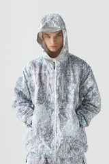 フーデッドSCWジャケット/BSR2223FWJK032 DSXBR HOODED SCW JACKET WHITE