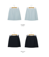 [SHOPPERMADE] オシャレツイードミニスカート (2color)