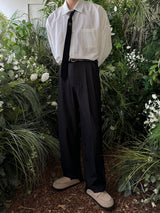 Youth Fine Denim Wide Slacks (2color)