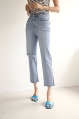 ザチャーリージーンズ / THE CHARLIE JEANS / WIDE STRAIGHT DENIM PANTS
