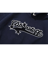 Baseball Jersey Hoodie (Navy)