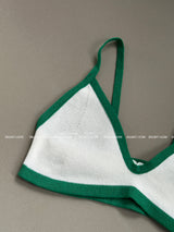 knitwear colored bikini swimwear