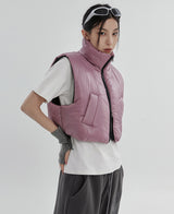 （UNISEX）グルークロップベストダウン