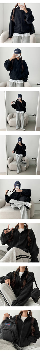 Ain Banding Golden Zip-Up Jumper