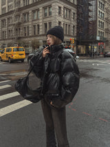 [MADE/UNISEX] lanarchive signature leather padding