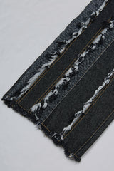 Wind Vagabond Denim Pants Black