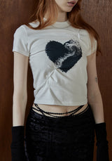 ハートクラウドTシャツ/HEART CLOUD T-SHIRT