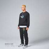 3Dロゴクルーネック / 3D Logo Crewneck Black (4562974015606)