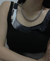 ロープチェーンネックレス / ROPE chain necklace