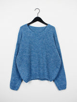 アルパカVネックニット / Alpaca V-neck Knit (6color)