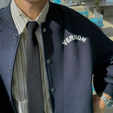 Pleddy Stripe Blouson Shirt (3color)
