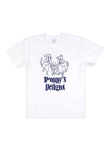 Puppy's delight short sleeve T-shirts white (6594404679798)