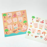 Summer sticker (1 set of 2 sheets) (6695847985270)