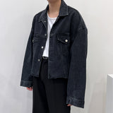 LNカッティングクロップドジーンジャケット/LN Cutting Cropped Jean Jacket (3 colors)
