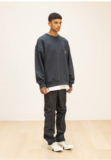 DWMUオーバーサイズスウェットシャツ/DWMU OVERSIZED SWEAT SHIRTS