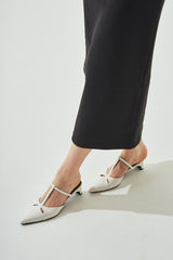 リズカットアウトスチレットヒール / LIZ CUT-OUT STILETTO HEEL_3COLORS