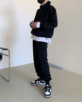 ハイネックナイロンTシャツ/TN high neck nylon T-shirt (3 colors)