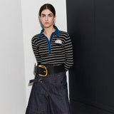 VICTORIA STRIPE TEE, BLACK+WHITE S/T (6633223782518)