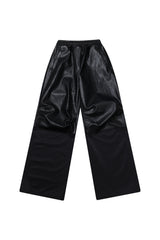  FAUX LEATHER WIDE PANTS_BLACK