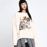 ラブレタースウェットシャツ/LOVE letter Sweatshirt [2 Color]