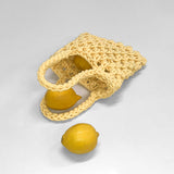 フルーツネットバッグ ミニ/fruit net bag mini (lemon)