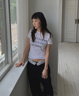 オビレタリングパンツ/Obi Lettering Pants (2color)