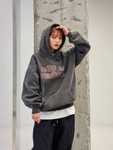 VENTIQUE Pigmate fluff Hoodie 3color