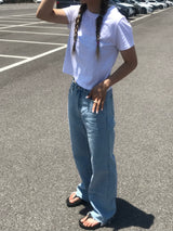 Cuddle denim pants