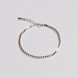 シルバーボクシーブレスレット / silver boxy bracelet (silver)