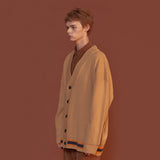 THREE LINES KNIT CARDIGAN_BEIGE (6610782650486)