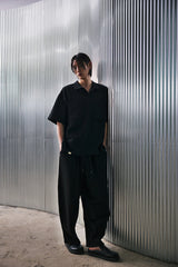 N-BT POCKET 1/2 COLLAR-TEE (Black)