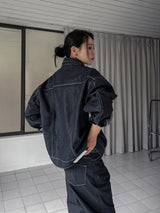 (UNISEX) ノンフェードステッチトラッカージャケット