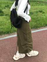 グロウストリングカーゴスカート
