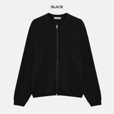 アンブラーラウンドジップアップニット / AMBLER ROUND ZIPUP KNIT