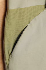 アシンメトリーウェーブパンツ / ASYMMETRIC WAVE PANTS-EARTHY GREEN