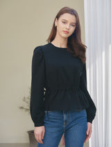 DIANA STRING BLOUSE_4COLOR (6638372192374)